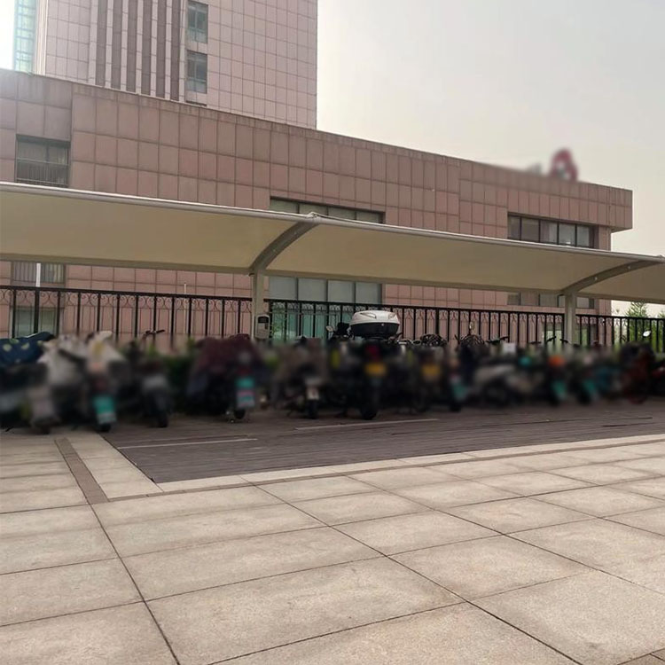 瑞安县膜结构电动车棚